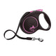 Flexi Black Desing Medium 5m Şerit Gezdirme Pembe
