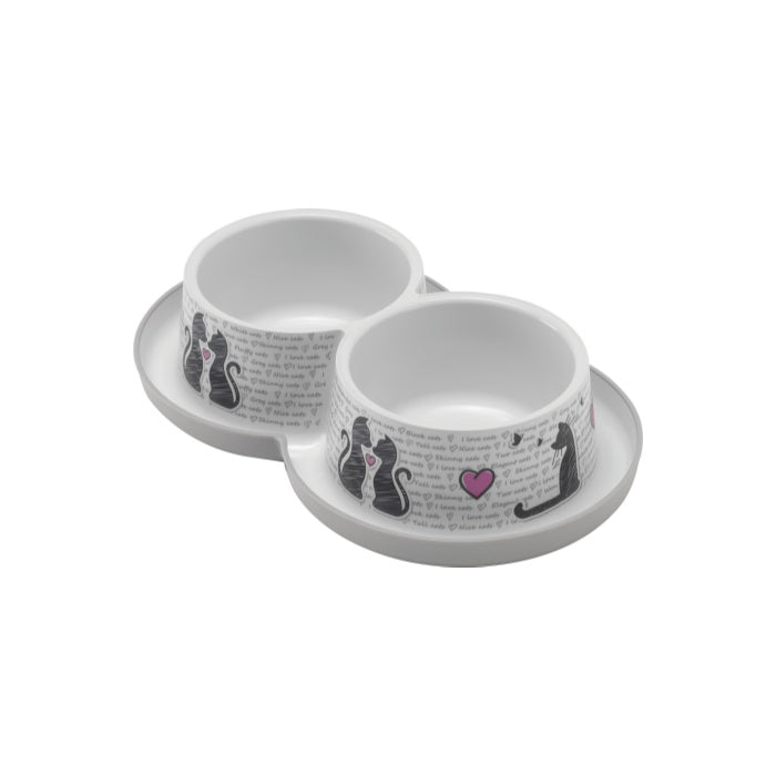 Moderna Trendy İkili Mama Kabı Love 2X350ml