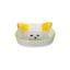 Trixie Seramik Kedi Mama Ve Su Kabı Kedi Kafası Desenli, 0,25 L / 12 × 12 Cm, Çeşitli Renklerde