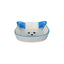 Trixie Seramik Kedi Mama Ve Su Kabı Kedi Kafası Desenli, 0,25 L / 12 × 12 Cm, Çeşitli Renklerde