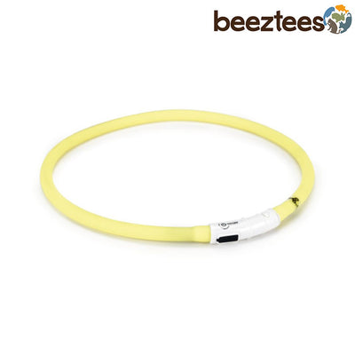 Beeztees Işıklı Köpek Boyun Tasması Sarı 10mm*70cm