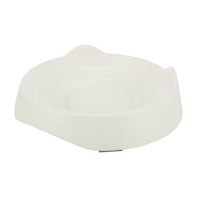 Trixie Kedi Mama ve Su Kabı, Kedi Kafası Şeklinde, Melamin, 0,25lt/ø17cm, Beyaz