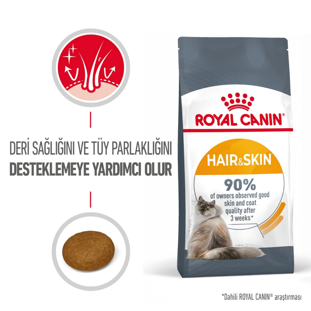 Royal Canin Hair&Skin Care 10 Kg Yetişkin Kuru Kedi Maması