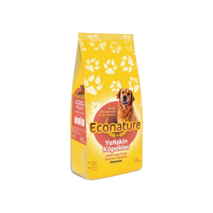 Econature Plus Yetişkin Kuru Köpek Maması Somonlu 15KG