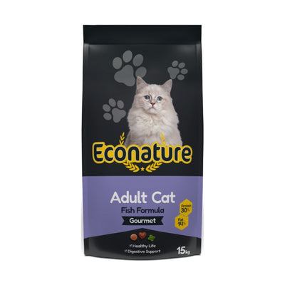 Econature Plus Yetişkin Kuru Kedi Maması (Adult Cat) Gurme 15KG