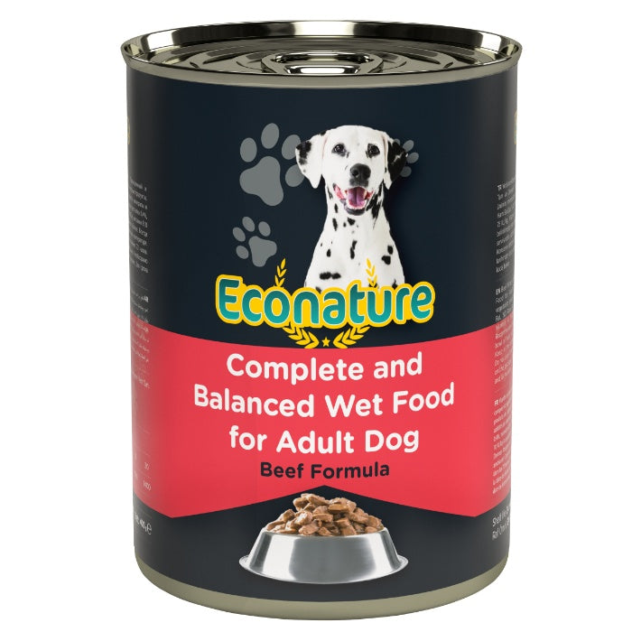 Econature Yetişkin Köpek Sığır Etli 400gr