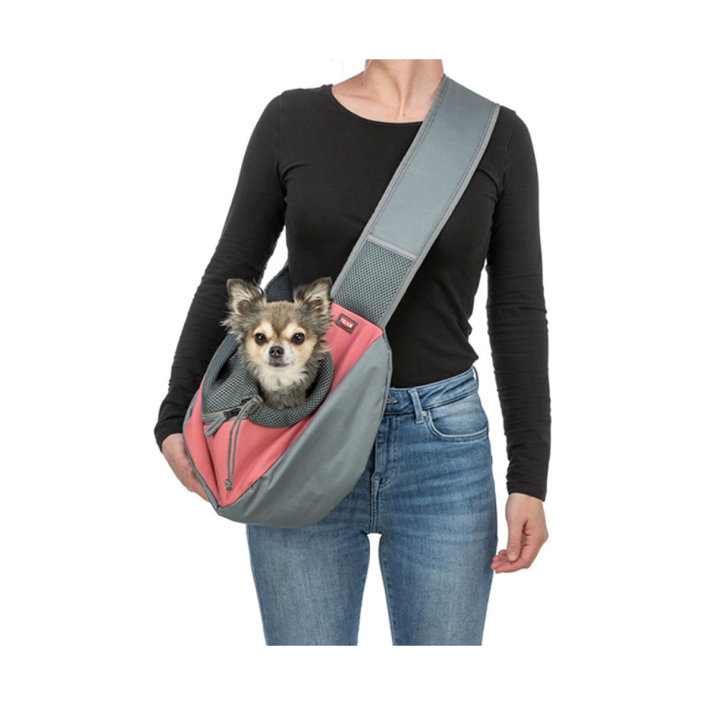 Trixie Sling Evcil Hayvan Taşıma Çantası 50 × 25 × 18 Cm, Pembe