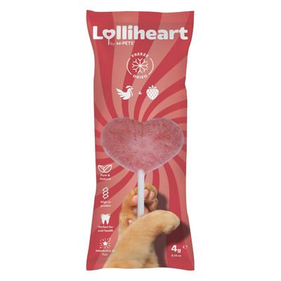 M-Pets Lolliheart Çilekli Kedi Ödülü 4Gr