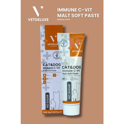 VETDELUXE Immune C Malt Paste 100gr