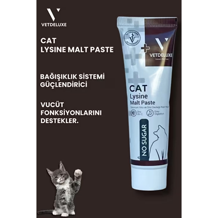 VETDELUXE Lizin Malt Paste 100gr