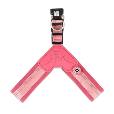 Matrix 2.0 Akıllı Künyeli Q-Fit Köpek Göğüs Tasması - Rose (XS)