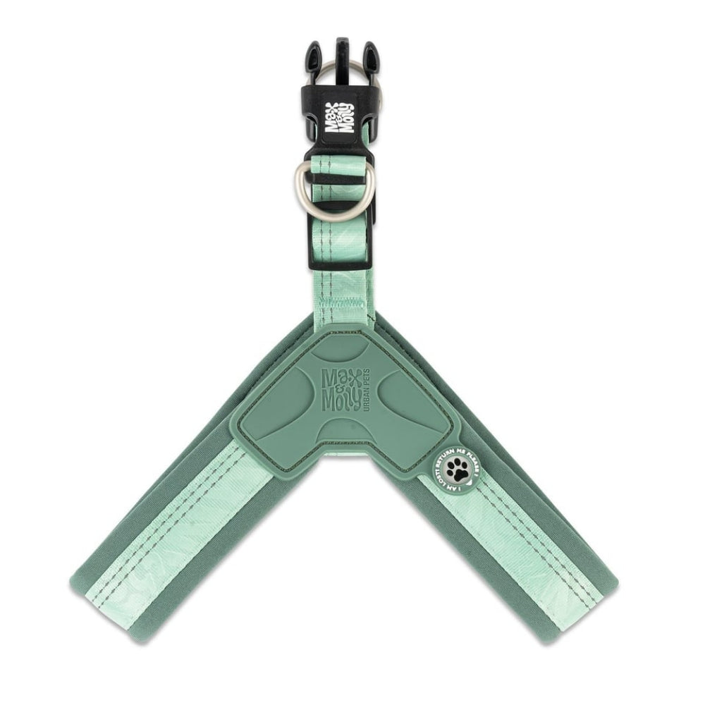 Matrix 2.0 Akıllı Künyeli Q-Fit Köpek Göğüs Tasması - Jade (M)