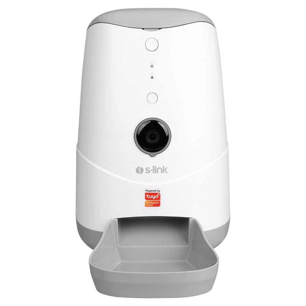 S-Link Swapp SL-20 Smart PET Feeder HD Kameralı Akıllı Otomatik Kedi Mama Kabı