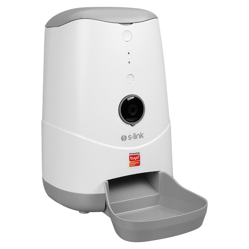 S-Link Swapp SL-20 Smart PET Feeder HD Kameralı Akıllı Otomatik Kedi Mama Kabı