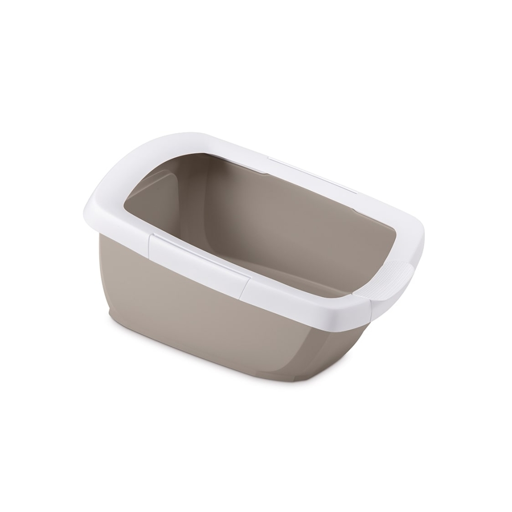 Imac Funny Kedi Tuvaleti Bej/Beyaz 65X47,5X33Cm