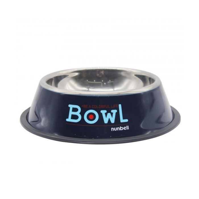 Nunbell Çelik Mama Kabı Renkli 15cm