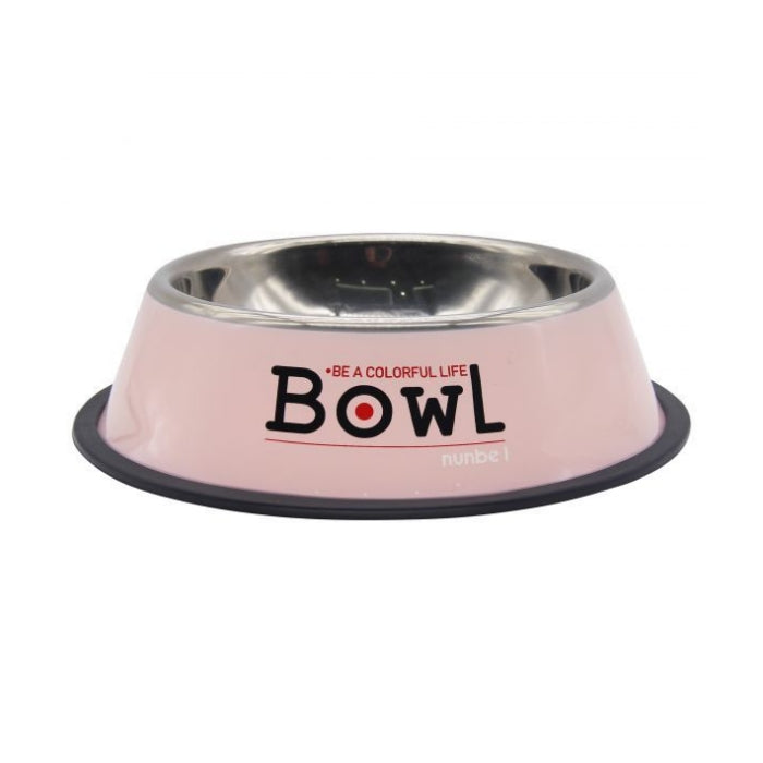 Nunbell Çelik Mama Kabı Renkli 30cm