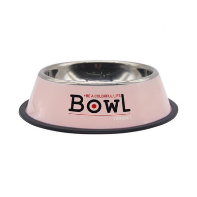 Nunbell Çelik Mama Kabı Renkli 30cm