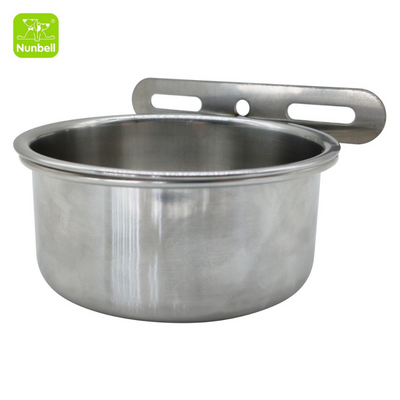 Nunbell Çelik Kuş Mama Kabı 10Cm