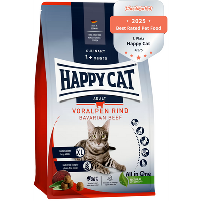 Happy Cat Voralpen Rind 4 Kg Biftekli Yetişkin Kuru Kedi Maması