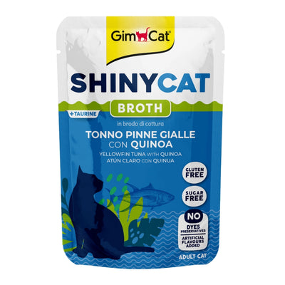 Gimcat Shinycat Pouch Yellowfin Tuna And Quinoa 70 gr – Sarı yüzgeçli Ton Balığı Kinoa