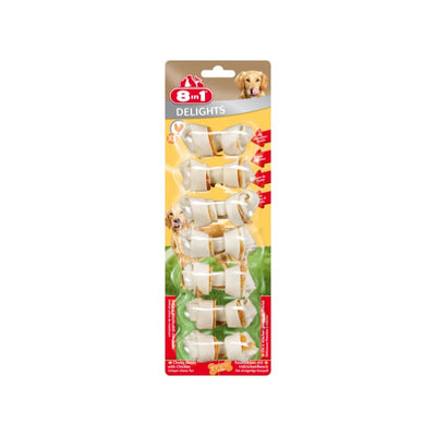 8IN1 Delights Bones Köpek Ödül Kemiği Tavuklu XS - 84GR