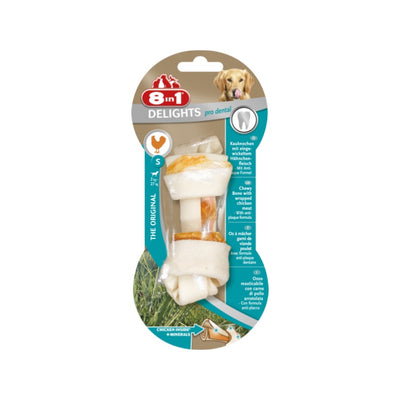 8IN1 Delights Pro Dental Diş Sağlığı için Köpek Ödül Kemiği Tavuklu S - 35GR