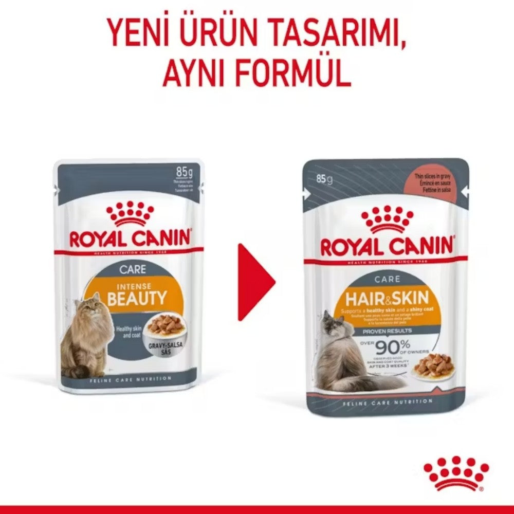 Royal Canin Gravy Hair&Skin Kedi Yaş Maması 85gr