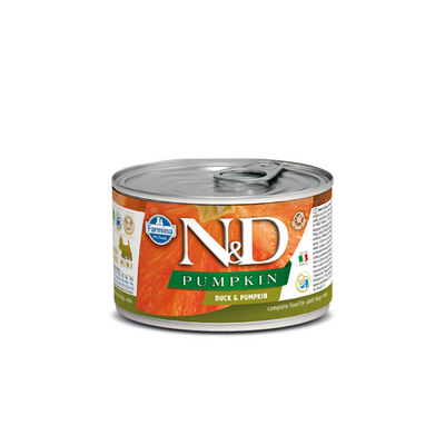 N&D Pumpkin Tahılsız Geyik&Balkabağı 140gr Mini Yaş Köpek Konservesi