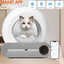 ELS Pet Cat Cleaner 65L Hacim 9L Kapasiteli ve Wifi Uygulama Bağlantılı Kedi Tuvaleti