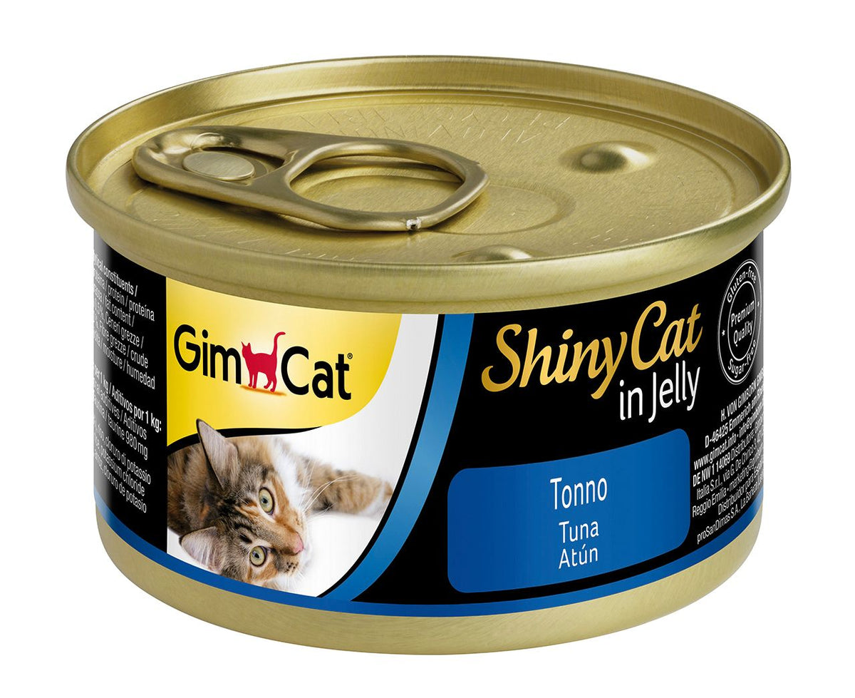 Shinycat Jelly (Jöle içinde) Tuna (Ton Balığı) Konserve Kedi Maması 70 gr