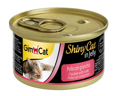 Shinycat Jelly (Jöle içinde) Chicken with Crab (Yengeçli Tavuk) Konserve Kedi Maması 70 gr