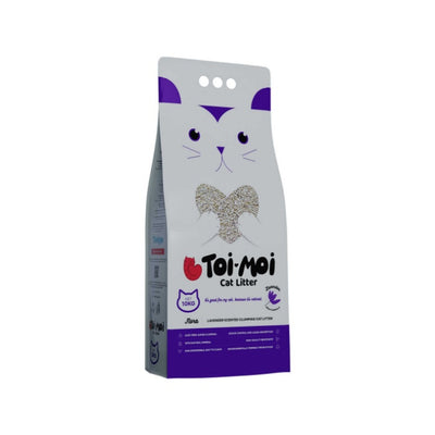 Toi Moi Flora Cream Lavanta 10 Kg Topaklanan Kedi Kumu