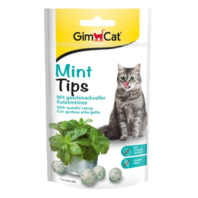 GimCat Mint Tips Ödül Tableti 40gr