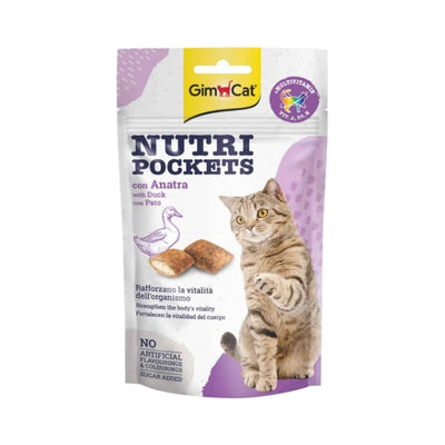 GimCat Nutripockets Kedi Ödülü Ördekli 60gr
