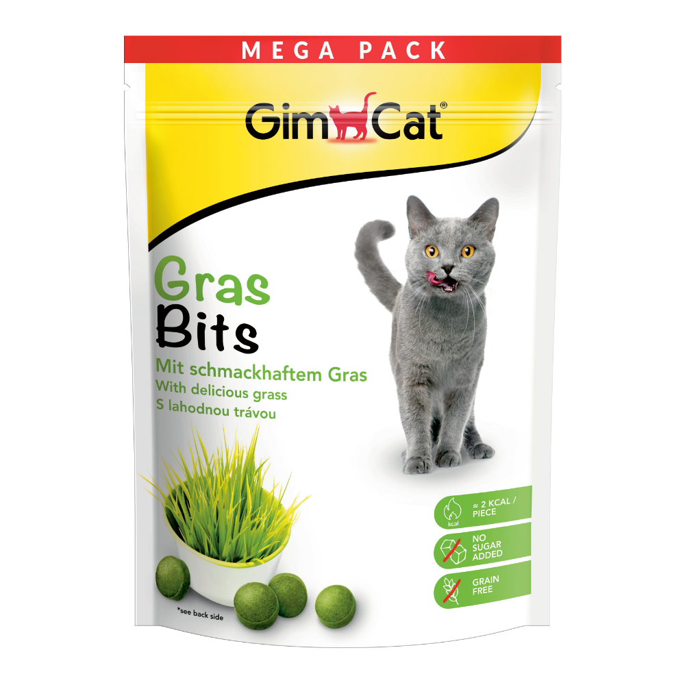 Gimcat Grasbits Kedi Ödül Tableti 425 gr - Mega Boy