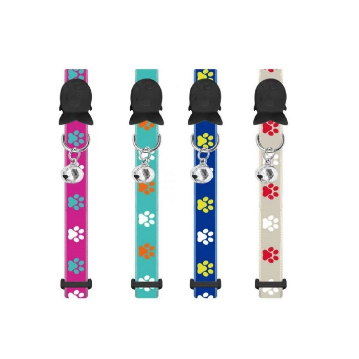 Nunbell Kedi Boyun Tasması Pati Desenli