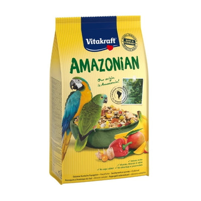 Vitakraft Amazon Afrika ve Gri Papağan Yemi 750gr