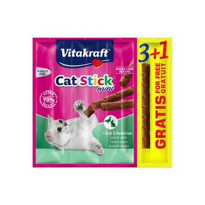 Vitakraft Ördek Tavşan Kedi Ödül Çubuğu 3+1