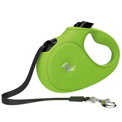 Polo Solid Yeşil Otomatik Köpek Tasması Small 5m/15 Kg