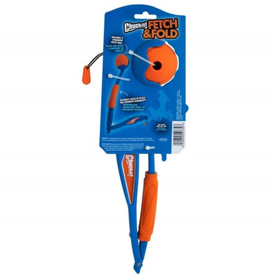 Chuckit! Fetch & Fold Katlanabilir Top Fırlatıcı (Whistler Top Hediyeli)