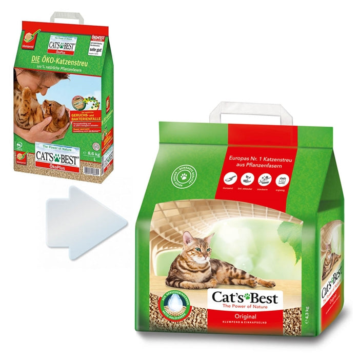 Cats Best Original 10L Organik Kedi Kumu 4.3 Kg