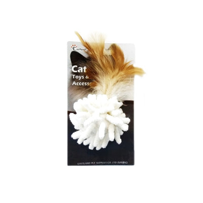 Eastland Kedi Otlu Tüylü Peluş Top 5cm