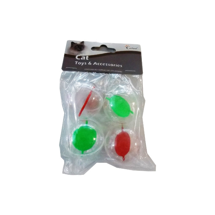 Eastland Aynalı Şeffaf Plastik Top 4cm