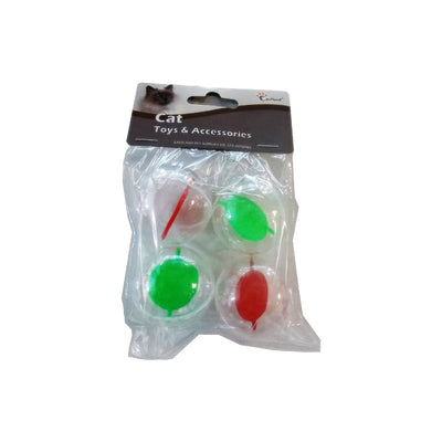 Eastland Aynalı Şeffaf Plastik Top 4cm