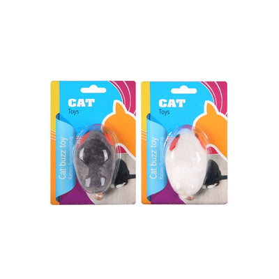 Eastland Titreyen Peluş Fare Kedi Oyuncağı 8cm