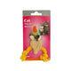Eastland Kedi Otlu Hışır Peluş Ördek Kedi Oyuncağı 9cm