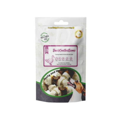 Eco Natura Pet Duck Knotted Bones Ördek Etli Düğüm Kemik 100gr