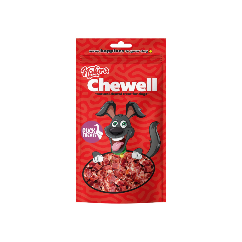 Eco Natura Pet Duck Cubes Yumuşak Ördekli Küp Köpek Ödülü 100gr