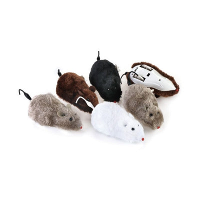 Nunbell Kurmalı Fare Kedi Oyuncağı 12cm
